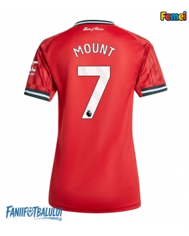 Manchester United Mason Mount #7 Tricou Fotbal Replică 2025-26 Femei Acasa